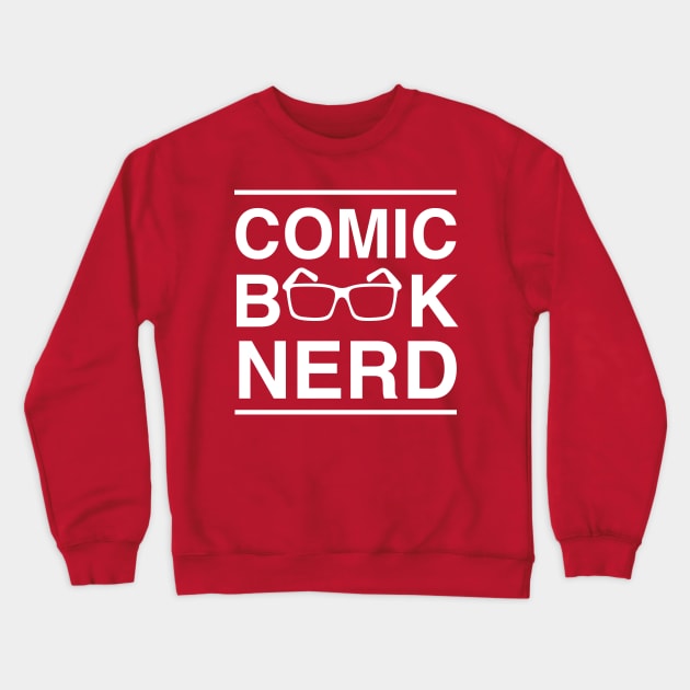 Comic Book Nerd Crewneck Sweatshirt by Portals